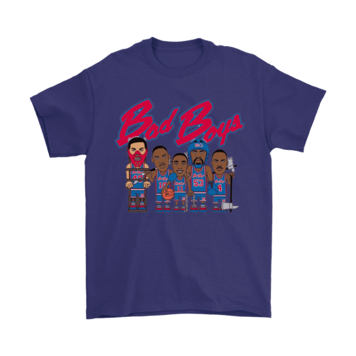 Gildan Mens T-Shirt / Purple / S Pistons Badboys Shirt