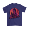 Gildan Mens T-Shirt / Purple / S Retro Larry Bird Shirt