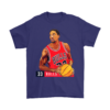 Gildan Mens T-Shirt / Purple / S Retro Scottie Pippen Shirt