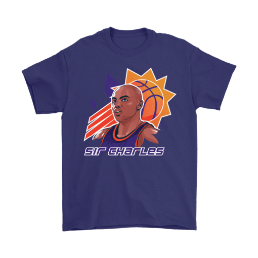 Gildan Mens T-Shirt / Purple / S Sir Charles Barkley Shirt