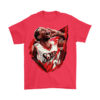 Gildan Mens T-Shirt / Red / S AI Painting Shirt