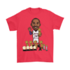 Gildan Mens T-Shirt / Red / S Kobe  Achievements Shirt