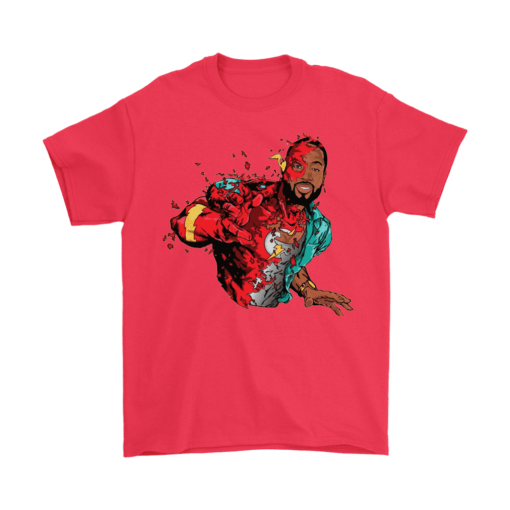 Gildan Mens T-Shirt / Red / S **Limited Prints Available** Flash x Wade Shirt