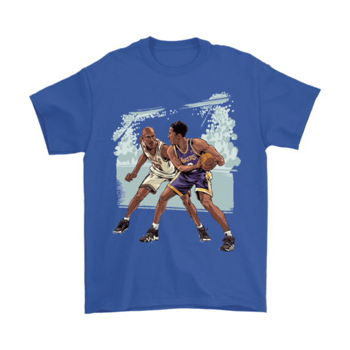 Gildan Mens T-Shirt / Royal Blue / S GOAT v Mamba Shirt