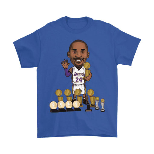 Gildan Mens T-Shirt / Royal Blue / S Kobe  Achievements Shirt