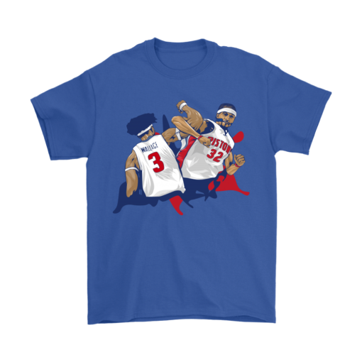 Gildan Mens T-Shirt / Royal Blue / S Pistons Badboys Part 2. Shirt