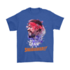 Gildan Mens T-Shirt / Royal Blue / S Rasheed Wallace Watercolor Shirt