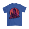 Gildan Mens T-Shirt / Royal Blue / S Retro Larry Bird Shirt