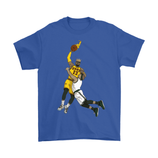 Gildan Mens T-Shirt / Royal Blue / S Take me to the Finals x Lebron & Thomas Shirt