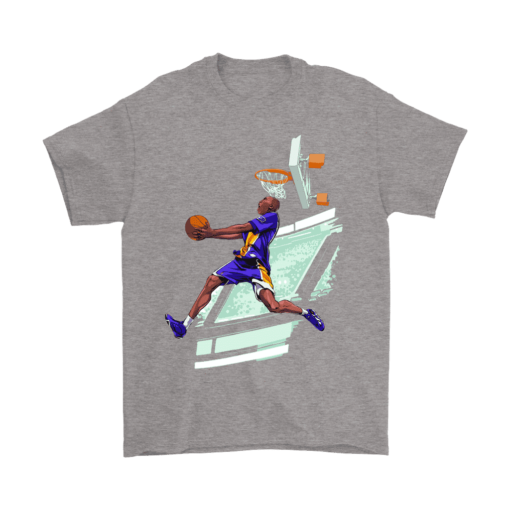 Gildan Mens T-Shirt / Sport Grey / S Old School Kobe Shirt