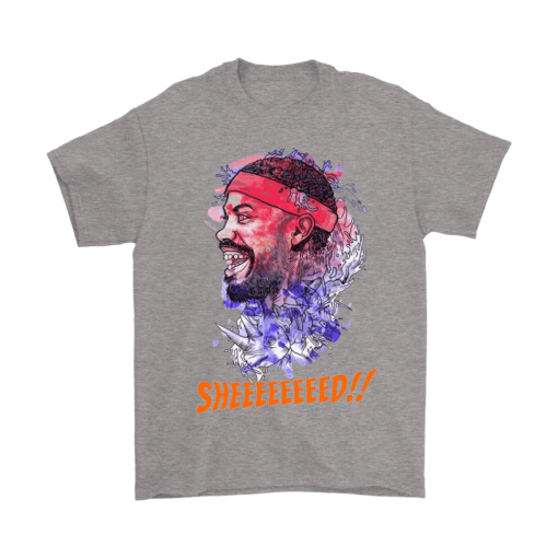 Gildan Mens T-Shirt / Sport Grey / S Rasheed Wallace Watercolor Shirt