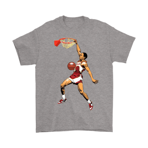 Gildan Mens T-Shirt / Sport Grey / S Spud Webb Slamdunk Shirt