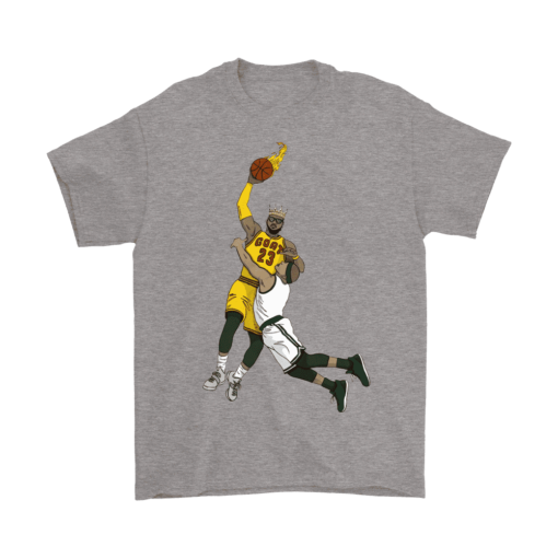 Gildan Mens T-Shirt / Sport Grey / S Take me to the Finals x Lebron & Thomas Shirt