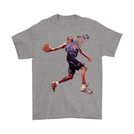 Gildan Mens T-Shirt / Sport Grey / S Vince Carter Over the Years Shirt