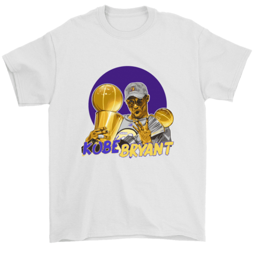 Gildan Mens T-Shirt / White / S Championship Kobe Shirt