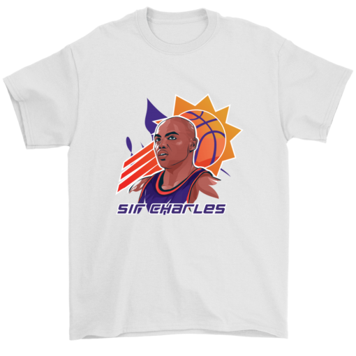 Gildan Mens T-Shirt / White / S Sir Charles Barkley Shirt