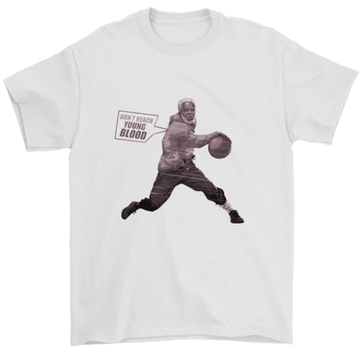 Gildan Mens T-Shirt / White / S Uncle Drew "Dont Reach Youngblood" Shirt