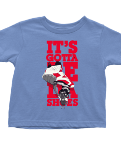 Toddler T-Shirt / Baby Blue / 2T Spike Lee's It's Gotta Be Da Shoes Toddler Shirt