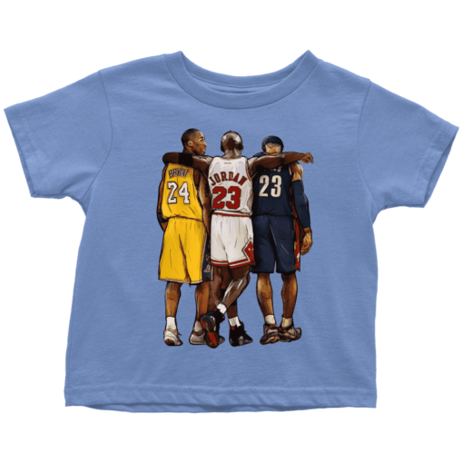 Toddler T-Shirt / Baby Blue / 2T The Three Eras of Greatness Toddler Shirt