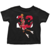 Toddler T-Shirt / Black / 2T #23 The GOAT Toddler Shirt