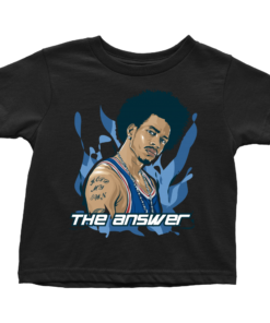 Toddler T-Shirt / Black / 2T Allen "The Answer" Iverson Toddler Shirt