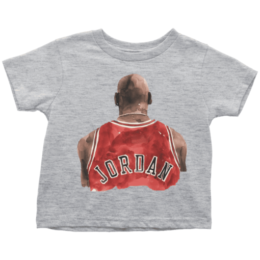 Toddler T-Shirt / Heather Grey / 2T The GOAT Painting Toddler Shirt