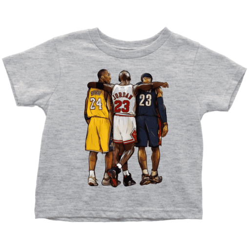 Toddler T-Shirt / Heather Grey / 2T The Three Eras of Greatness Toddler Shirt