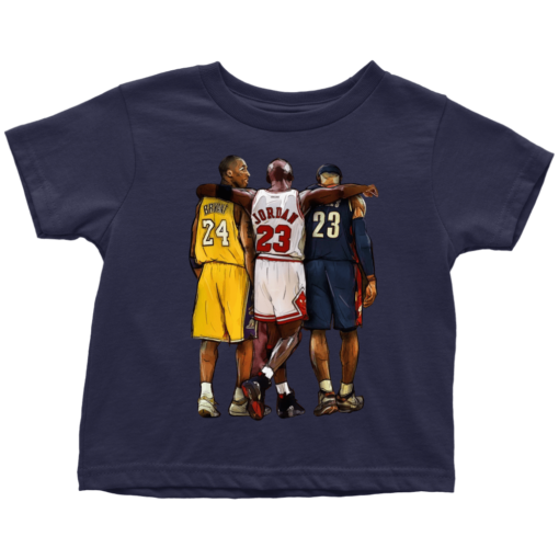 Toddler T-Shirt / Navy Blue / 2T The Three Eras of Greatness Toddler Shirt