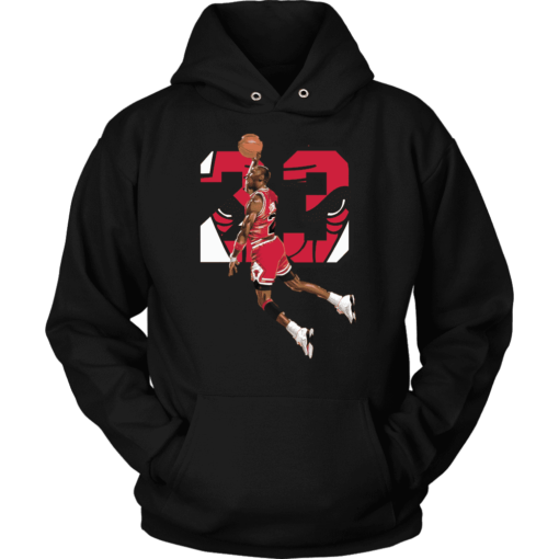 Unisex Hoodie / Black / S #23 The GOAT Hoodie