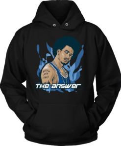 Unisex Hoodie / Black / S Allen "The Answer" Iverson Hoodie