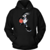 Unisex Hoodie / Black / S Bugs Bunny Spacejam Hoodie