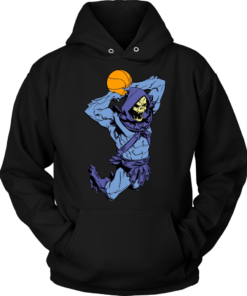 Unisex Hoodie / Black / S Dunking Skeletor Hoodie