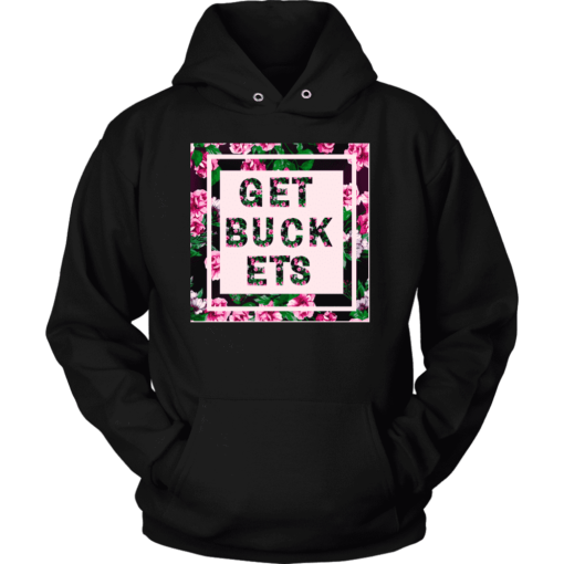 Unisex Hoodie / Black / S Get Buckets! Hoodie!