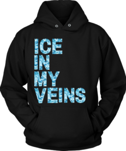 Unisex Hoodie / Black / S Ice in My Veins Hoodie