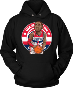 Unisex Hoodie / Black / S John Wall Cartoon Hoodie