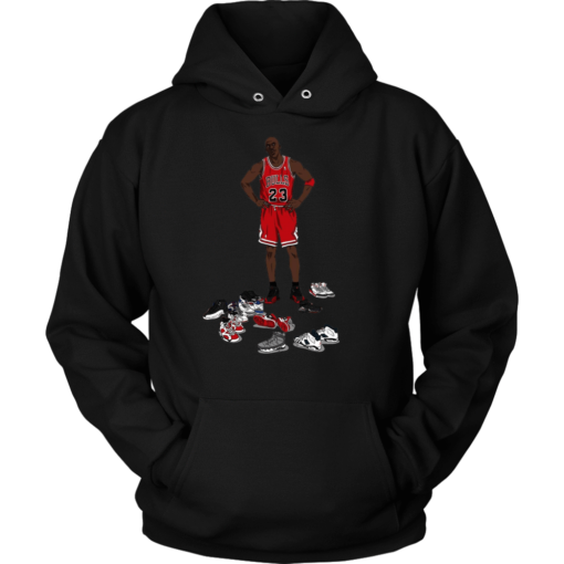 Unisex Hoodie / Black / S Jordans Shoe Hoodie