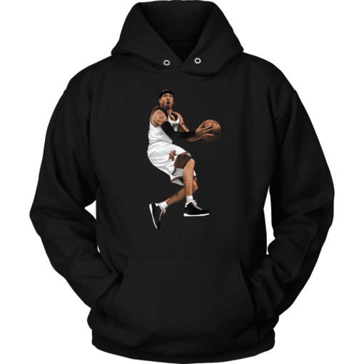 Unisex Hoodie / Black / S Retro Allen Iverson Hoodie