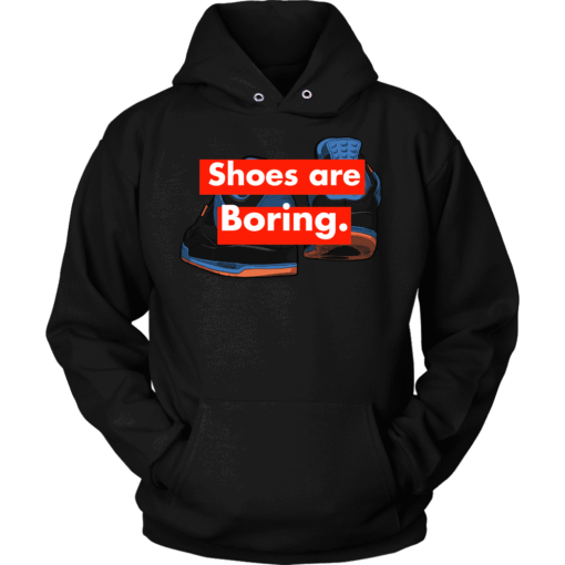 Unisex Hoodie / Black / S Shoes are Boring x Retro Cavs 4 Hoodie