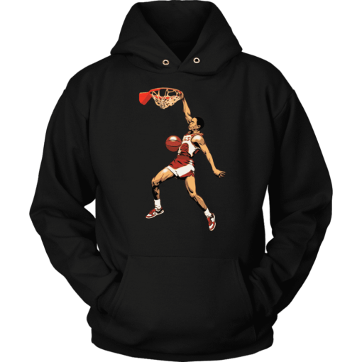 Unisex Hoodie / Black / S Spud Webb Slamdunk Hoodie