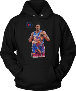 Unisex Hoodie / Black / S The 76ers Squad Hoodie