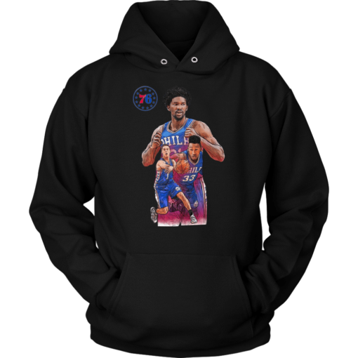 Unisex Hoodie / Black / S The 76ers Squad Hoodie