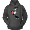 Unisex Hoodie / Charcoal / S Bugs Bunny Spacejam Hoodie