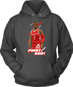 Unisex Hoodie / Charcoal / S Chris Paul "Point God" Hoodie