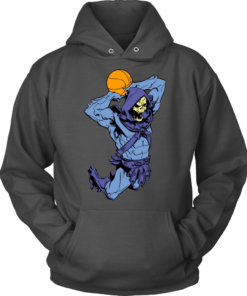 Unisex Hoodie / Charcoal / S Dunking Skeletor Hoodie