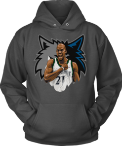 Unisex Hoodie / Charcoal / S Kevin "The Big Ticket" Garnett Hoodie