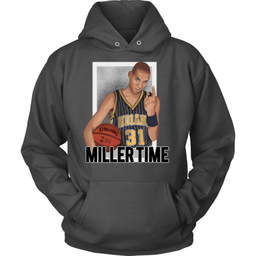 Unisex Hoodie / Charcoal / S Miller Time Hoodie