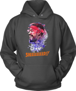 Unisex Hoodie / Charcoal / S Rasheed Wallace Watercolor Hoodie