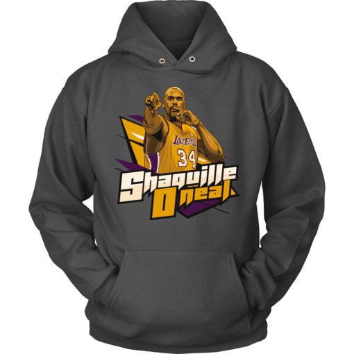 Unisex Hoodie / Charcoal / S Shaquille O'neal Hoodie