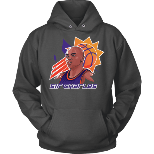 Unisex Hoodie / Charcoal / S Sir Charles Barkley Hoodie