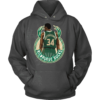 Unisex Hoodie / Charcoal / S The Greek Freak Hoodie